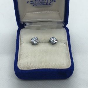 💛 925 Big CZ Earrings